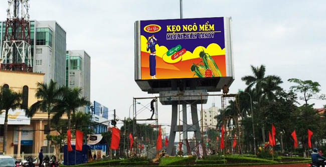 米兰milan越南P10户外全彩LED显示屏