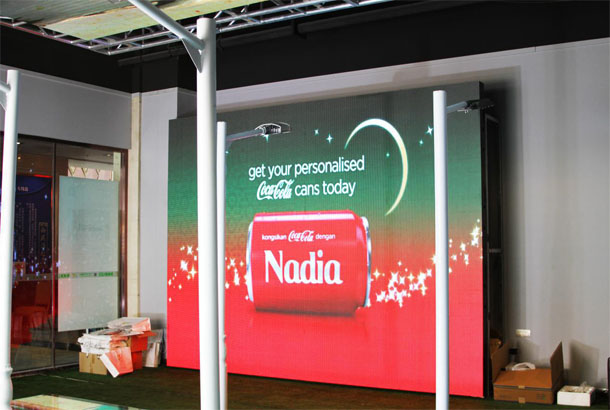 旭生大厦文化艺术馆米兰milan室内LED显示屏