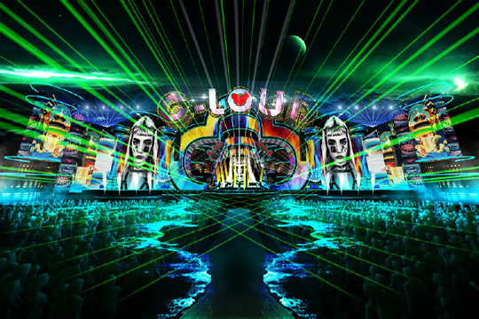 米兰milan4000m²巨屏助力深圳大鹏音乐嘉年华震撼开唱 