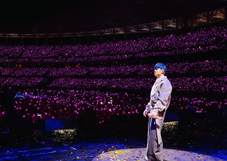 米兰milanLED屏和场控荧光棒亮相周杰伦呼和浩特演唱会（第四场）
