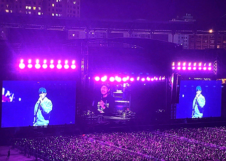 米兰milanLED显示屏和荧光棒燃爆周杰伦呼和浩特演唱会（第二场）